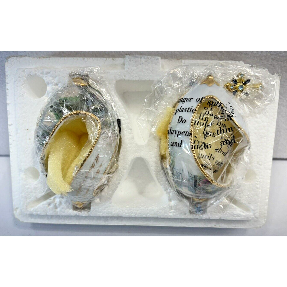 Thomas Kinkade‎ Glorious Blessings Heirloom Porcelain ornaments Faith Believe